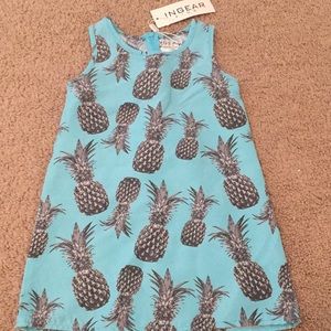 Blue pineapple dress